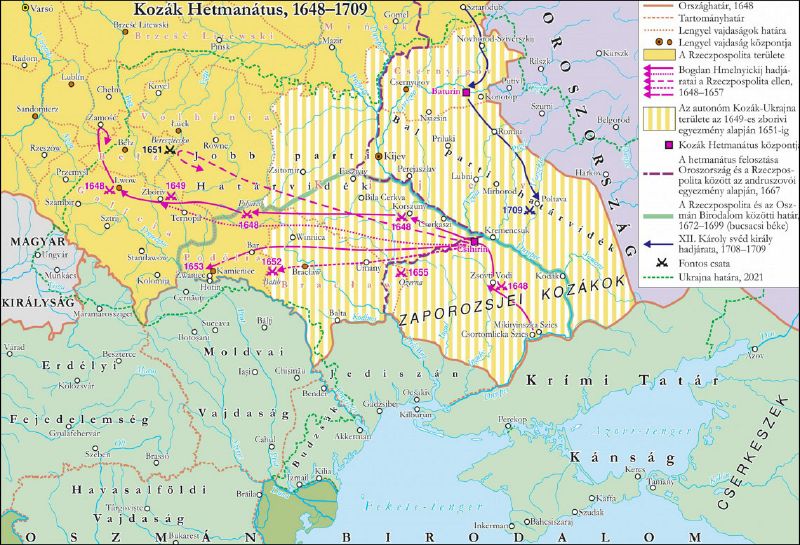 Ukrajna 1648–1709